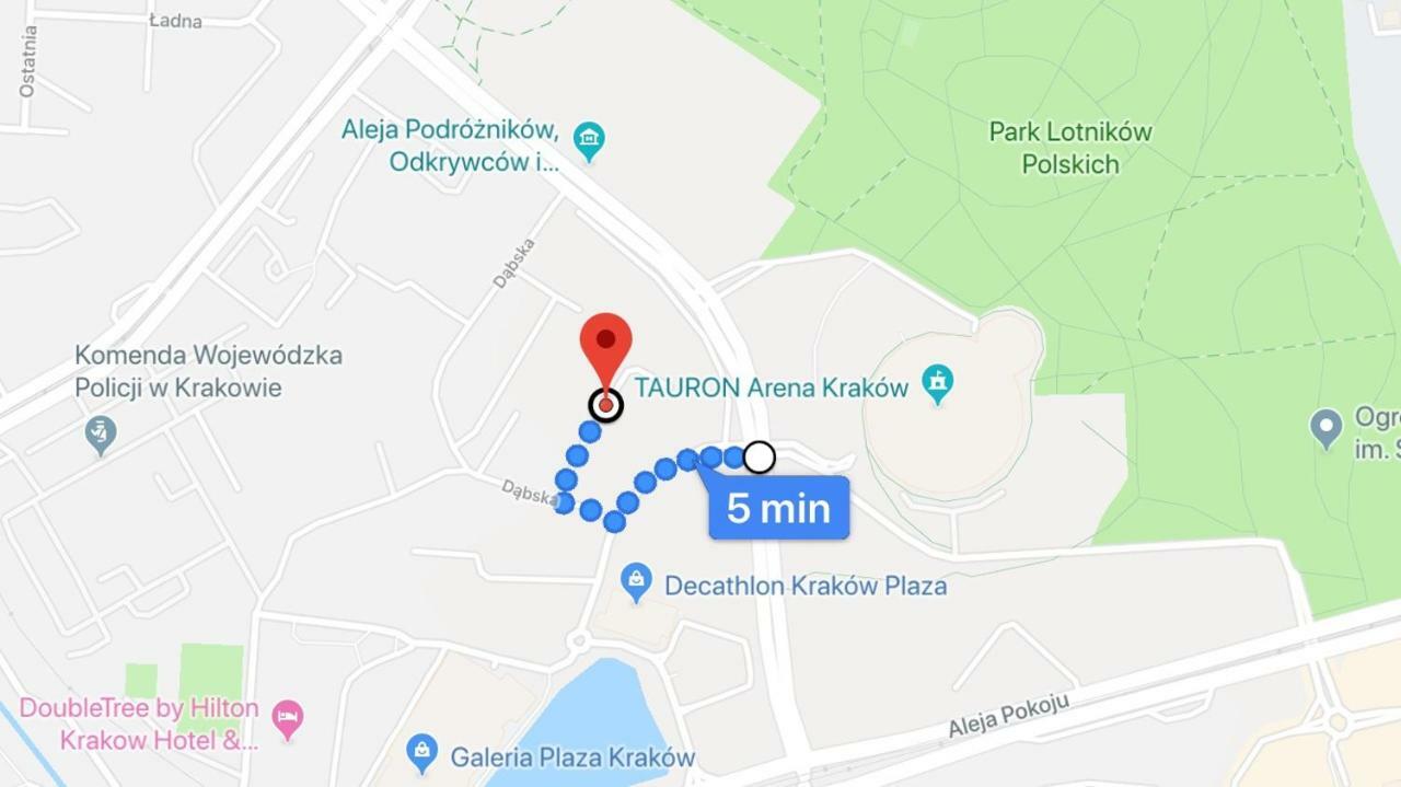Apartament Krakow Arena Eksteriør bilde